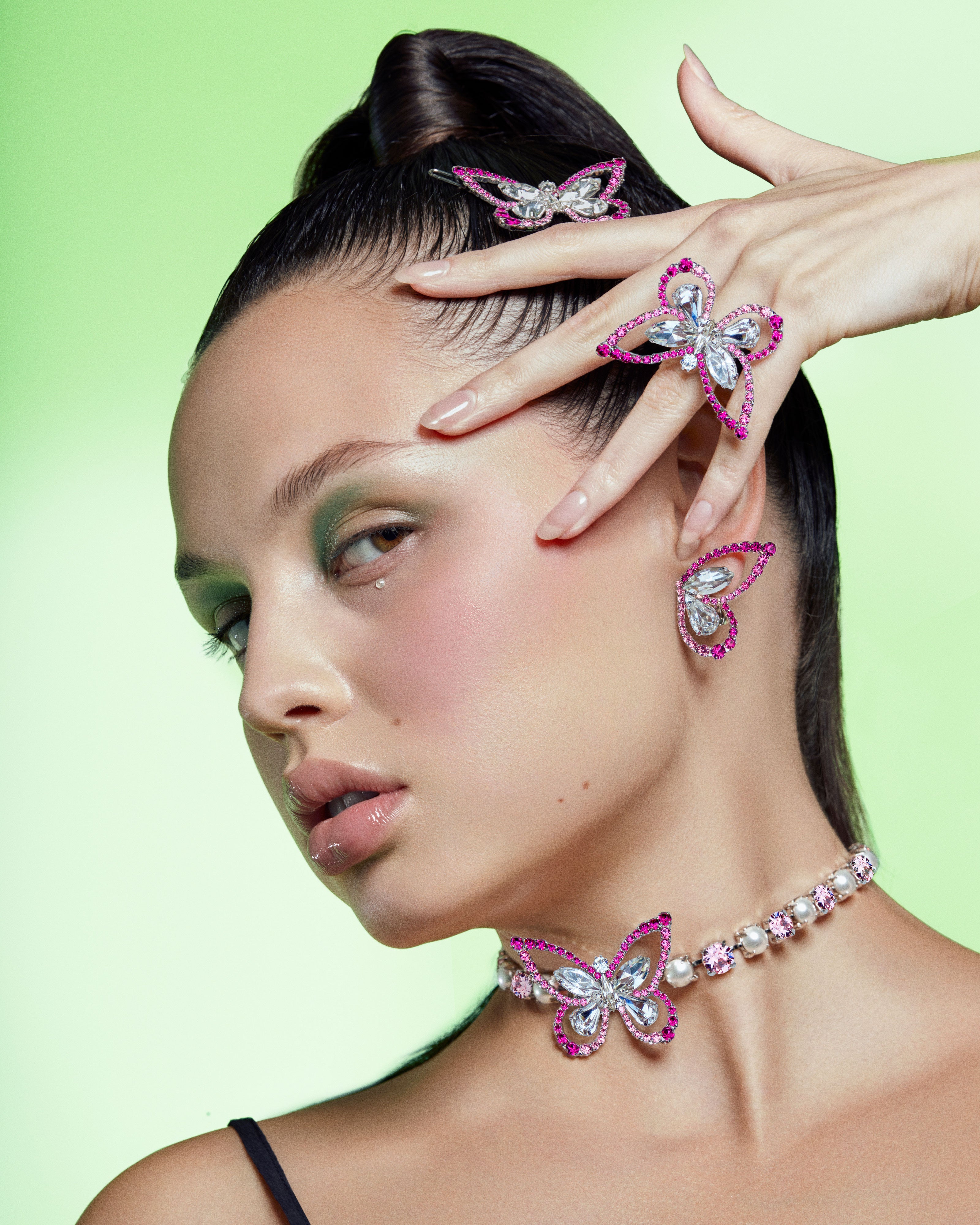 Mariposa Clip Earrings