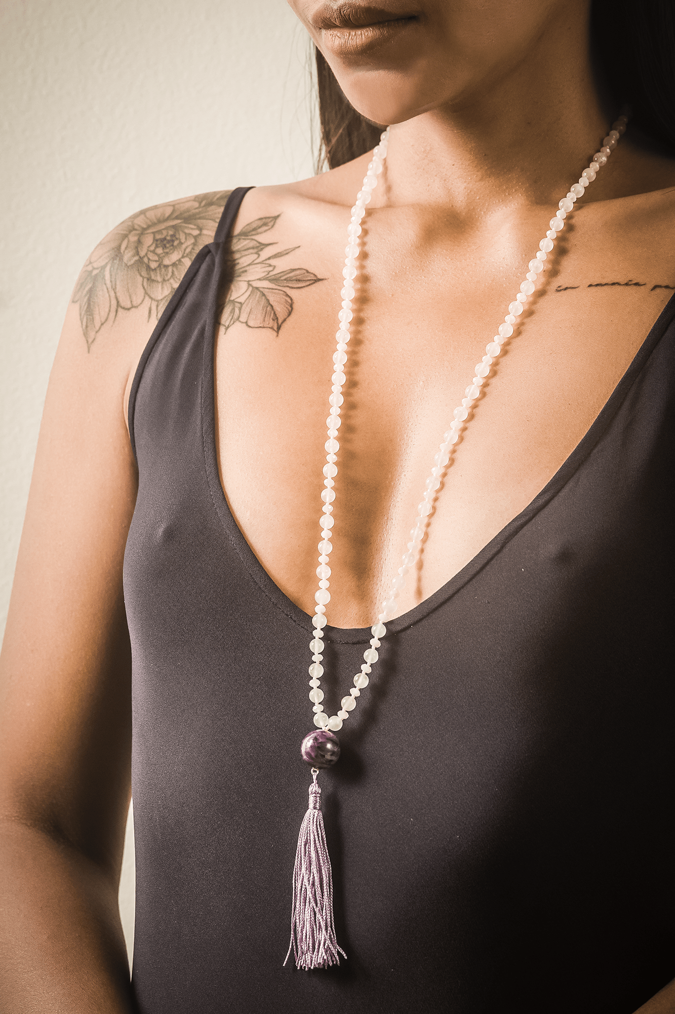 Activating of Heart Chakra Long Necklace