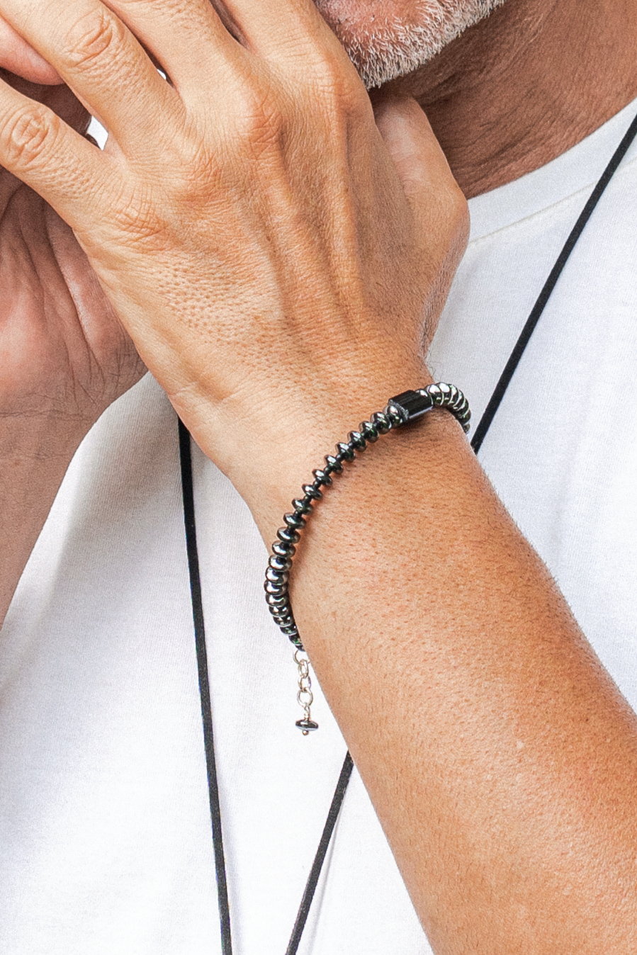 Grounding Protecting Silver Bracelet