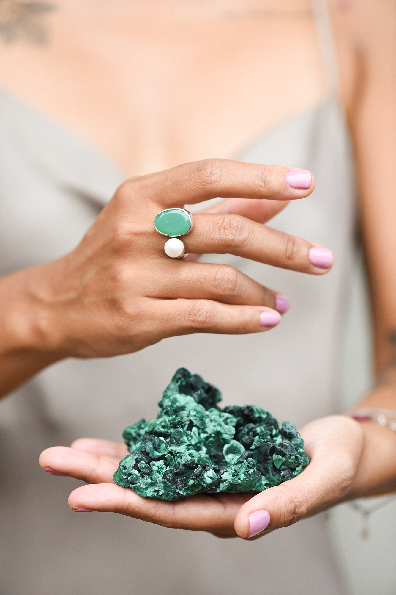 Detoxifier Silver Ring