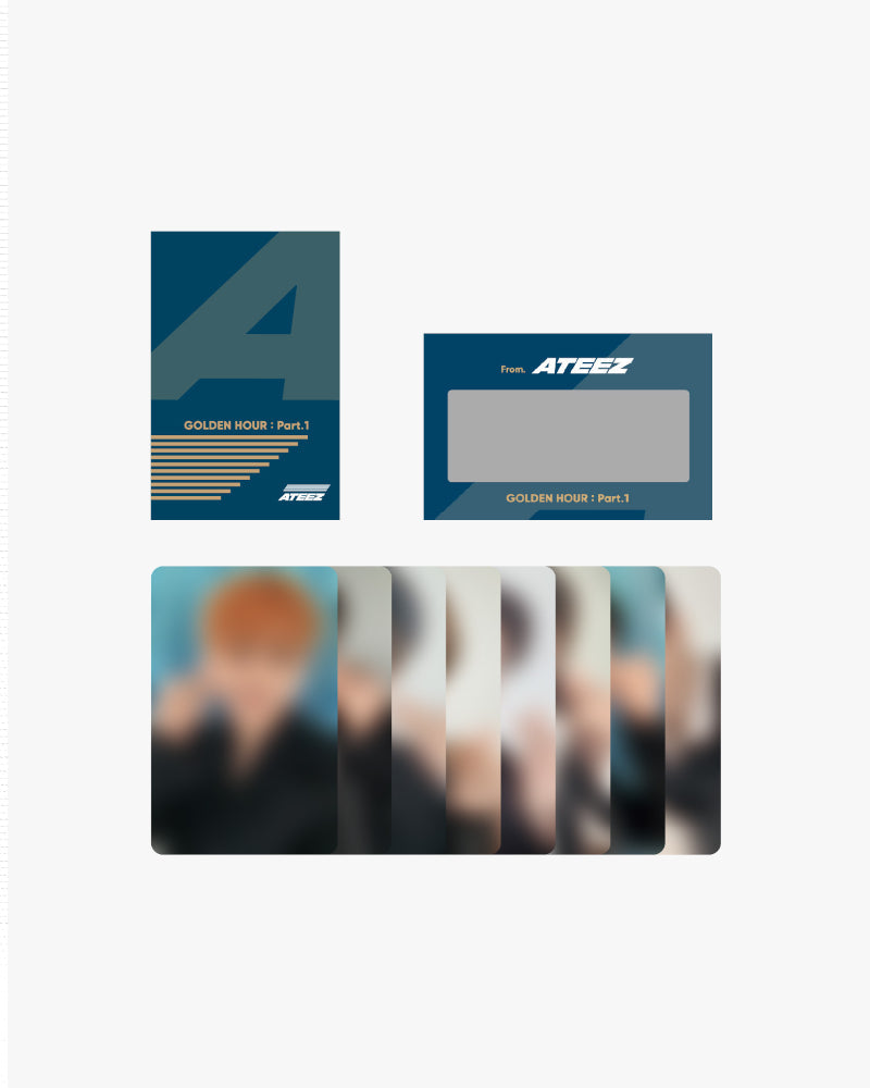 ATEEZ - [GOLDEN HOUR : Part.1 MD] (PHOTO & SCRATCH CARD A SET)
