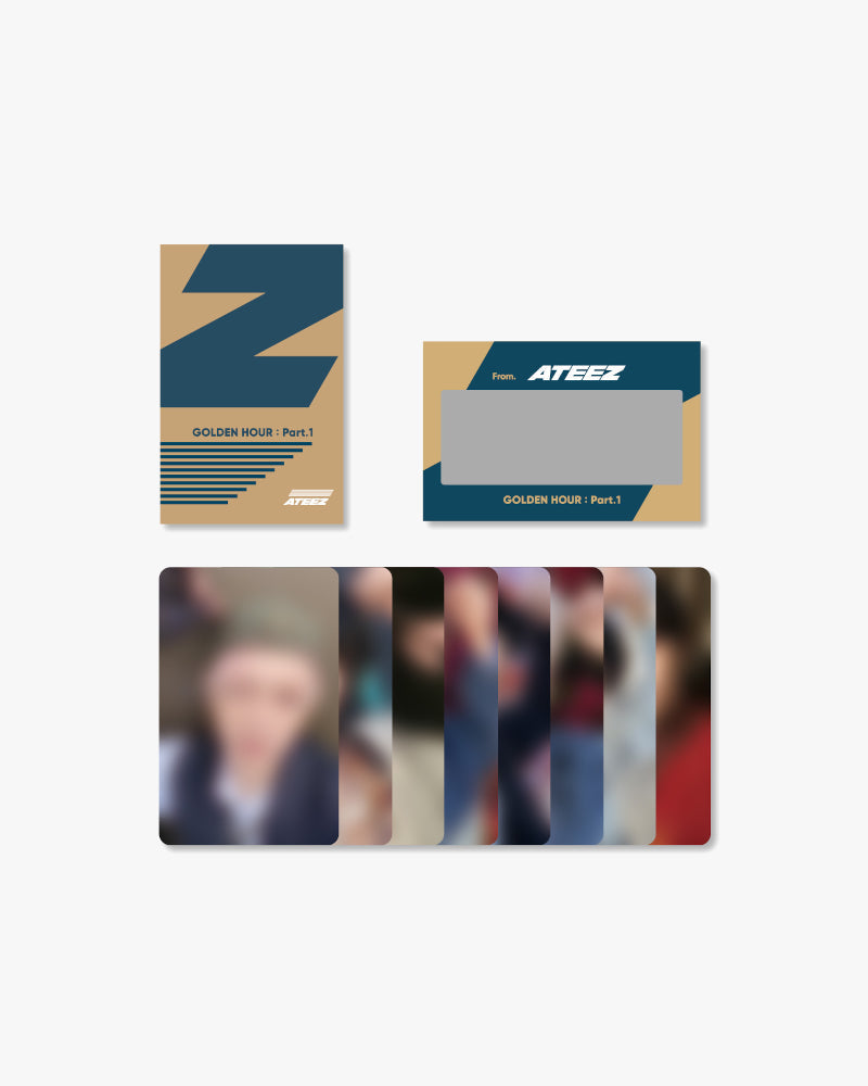 ATEEZ - [GOLDEN HOUR : Part.1 MD] (PHOTO & SCRATCH CARD Z SET)