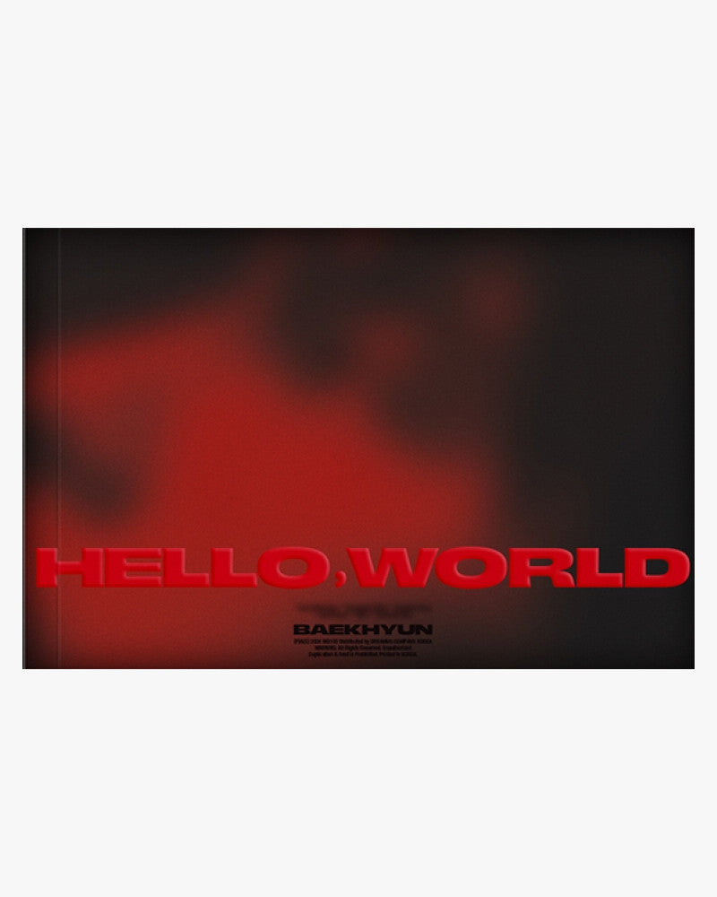 BAEKHYUN (EXO) - 4TH MINI ALBUM [Hello. World] (Photobook Ver.) (2 Versions)