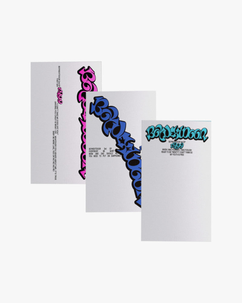 BOYNEXTDOOR - 3RD MINI ALBUM [19.99] (3 Versions)