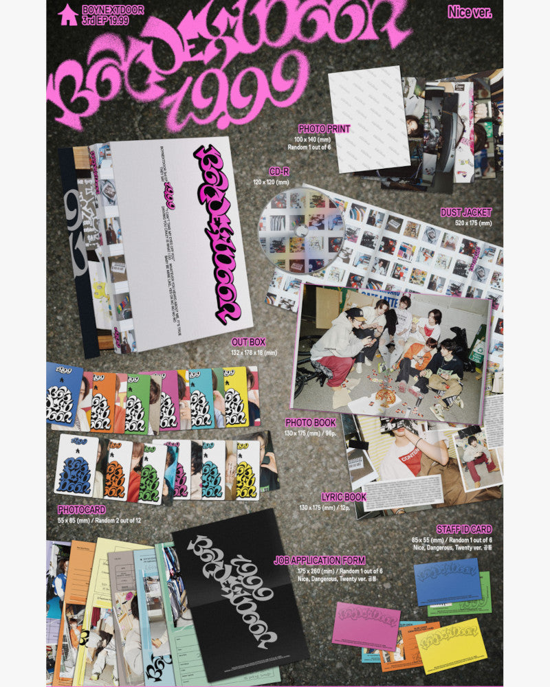 BOYNEXTDOOR - 3RD MINI ALBUM [19.99] (3 Versions)