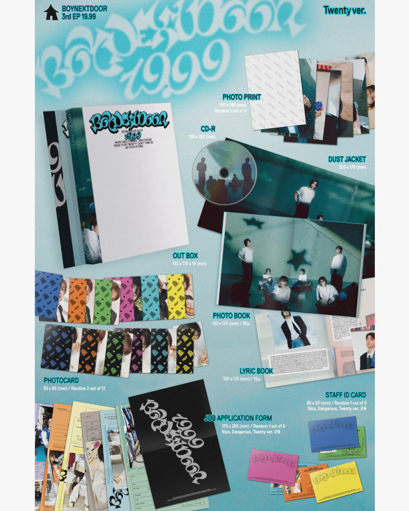 BOYNEXTDOOR - 3RD MINI ALBUM [19.99] (3 Versions)