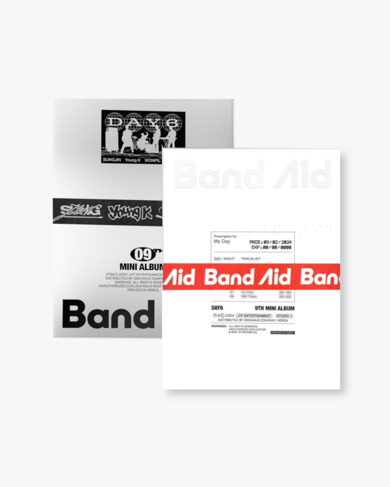 DAY6 - 9TH MINI ALBUM [Band Aid] (2 Versions)