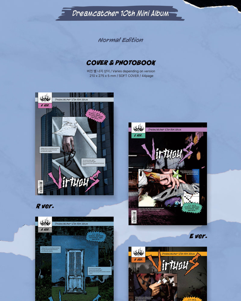 DREAMCATCHER - 10TH MINI ALBUM [VirtuouS] (4 Versions)