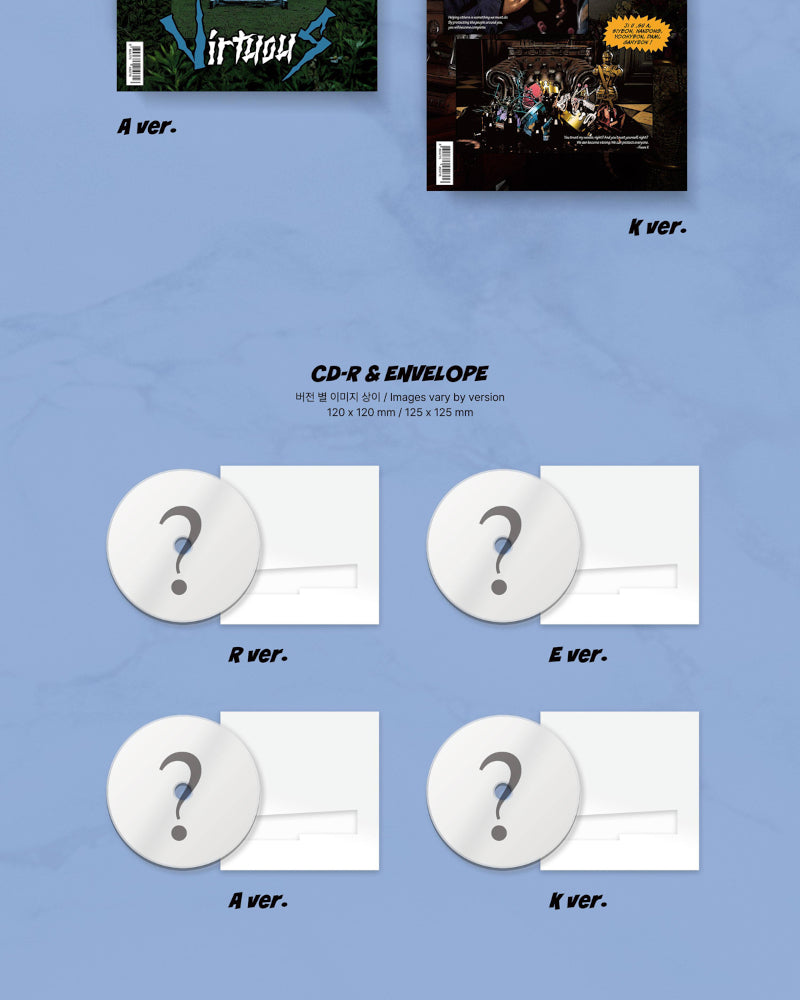 DREAMCATCHER - 10TH MINI ALBUM [VirtuouS] (4 Versions)