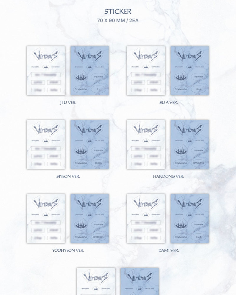 DREAMCATCHER - 10TH MINI ALBUM [VirtuouS] (POCA Ver.) (7 Versions)