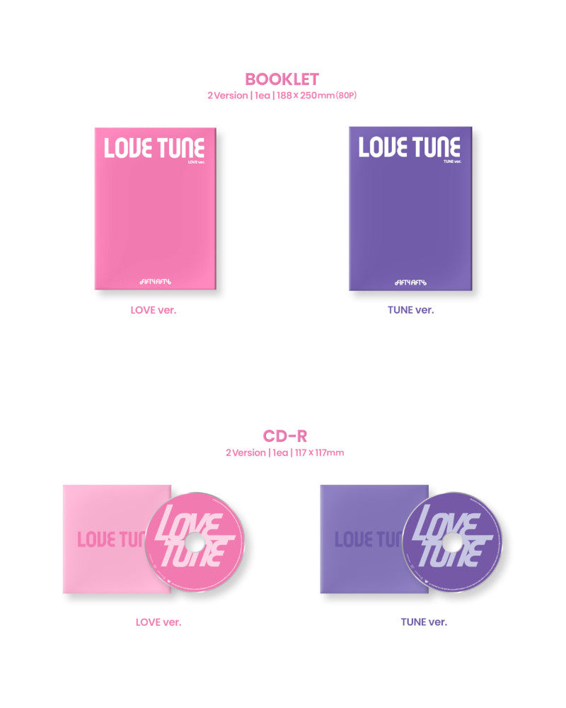 FIFTY FIFTY - 2nd Mini Album [Love Tune] (2 Versions)