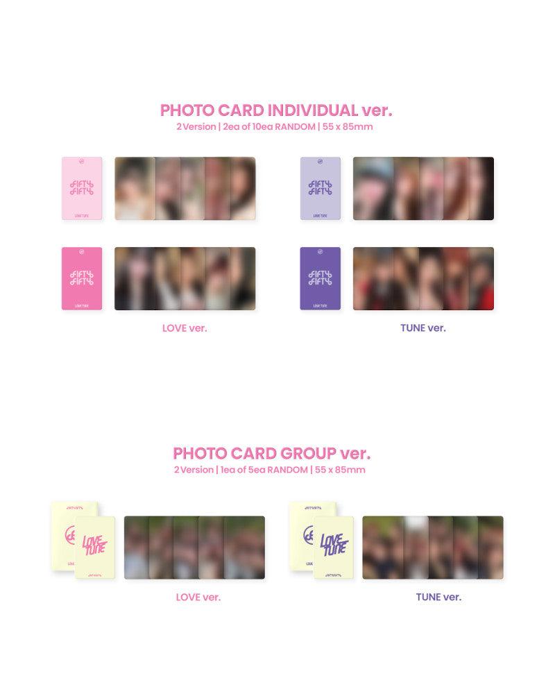 FIFTY FIFTY - 2nd Mini Album [Love Tune] (2 Versions)