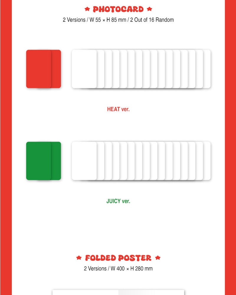 fromis_9 - 3RD SINGLE ALBUM [Supersonic] (2 Versions)