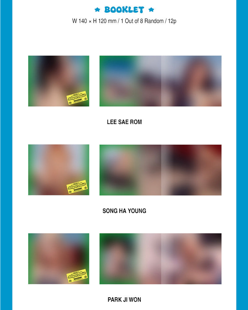 fromis_9 - 3RD SINGLE ALBUM [Supersonic] (Compact Ver.) (8 Versions - Random)