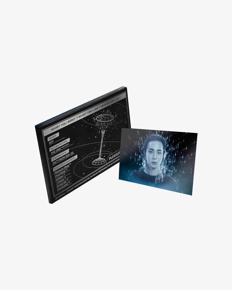 KEY (SHINee) - 3rd Mini Album [Pleasure Shop] (Invitation/QR Ver.)