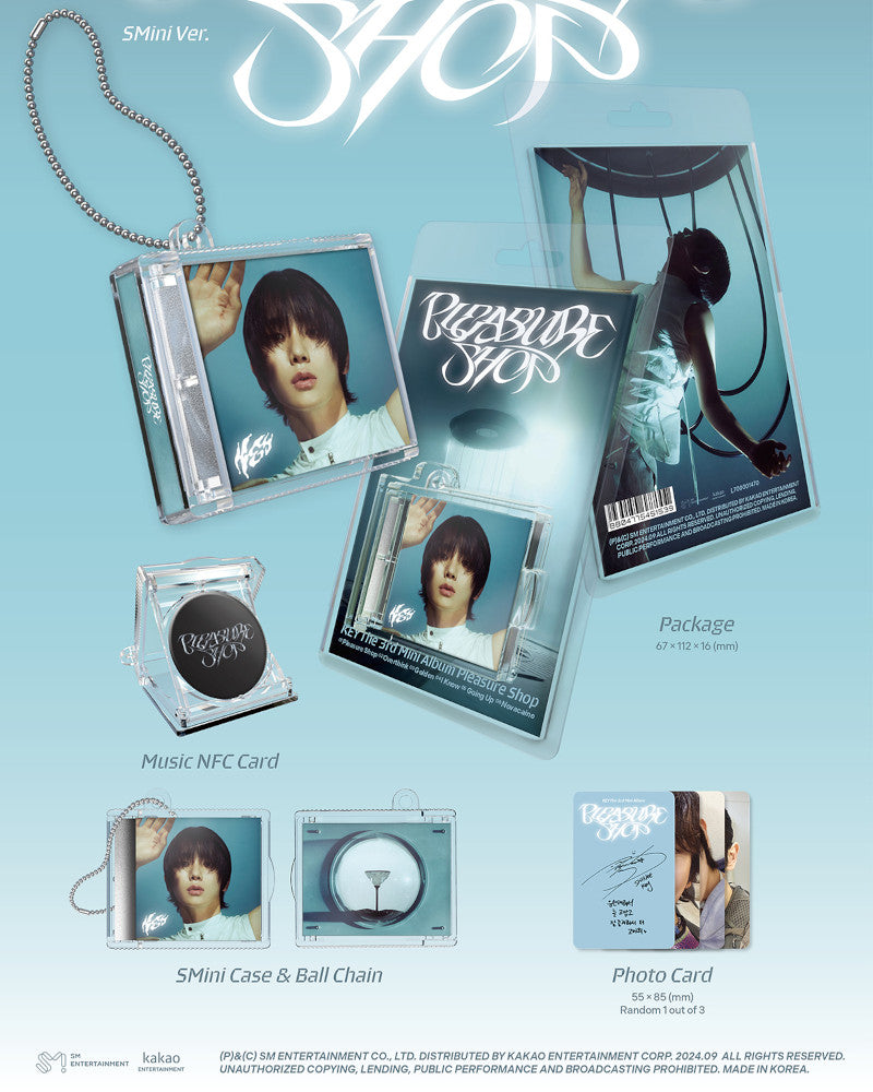 KEY (SHINee) - 3rd Mini Album [Pleasure Shop] (SMini Ver.)