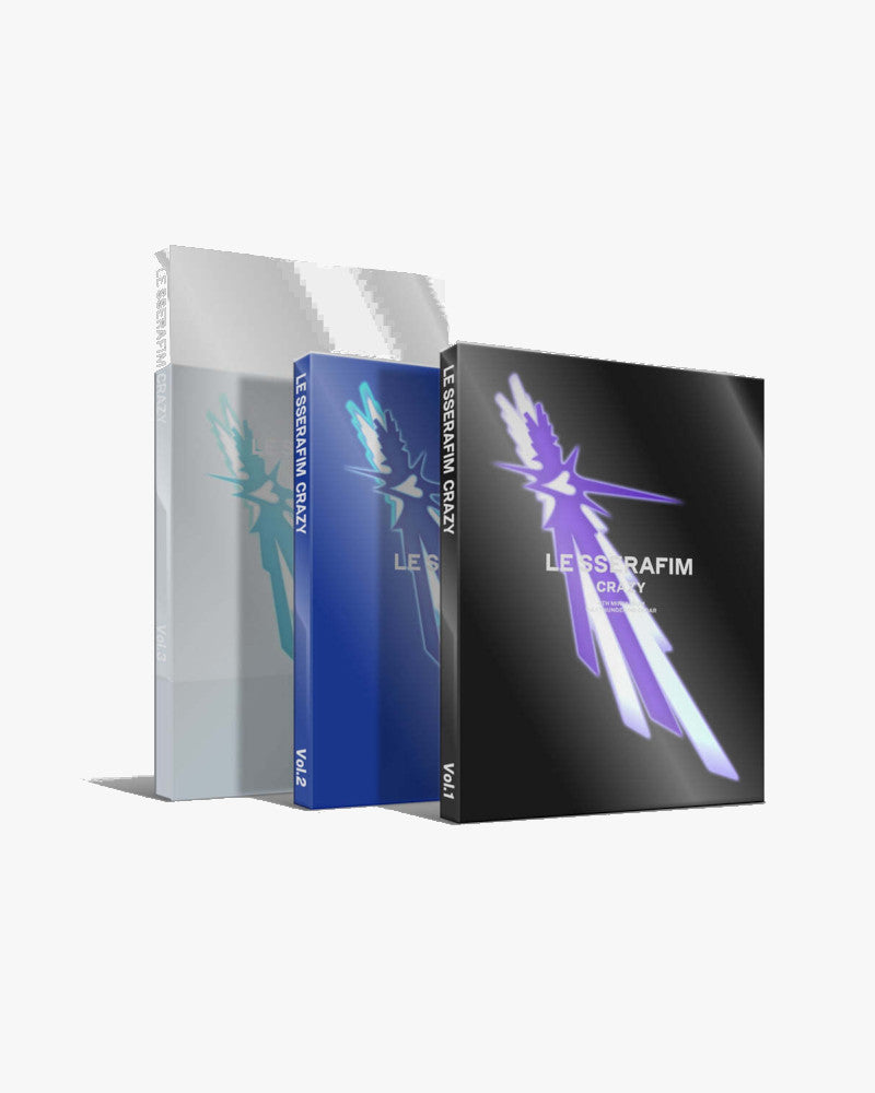 LE SSERAFIM - 4TH MINI ALBUM [CRAZY] (3 Versions)