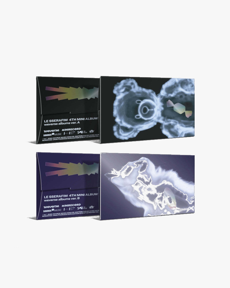 LE SSERAFIM - 4TH MINI ALBUM [CRAZY] (Weverse Ver.) (Random Ver.)