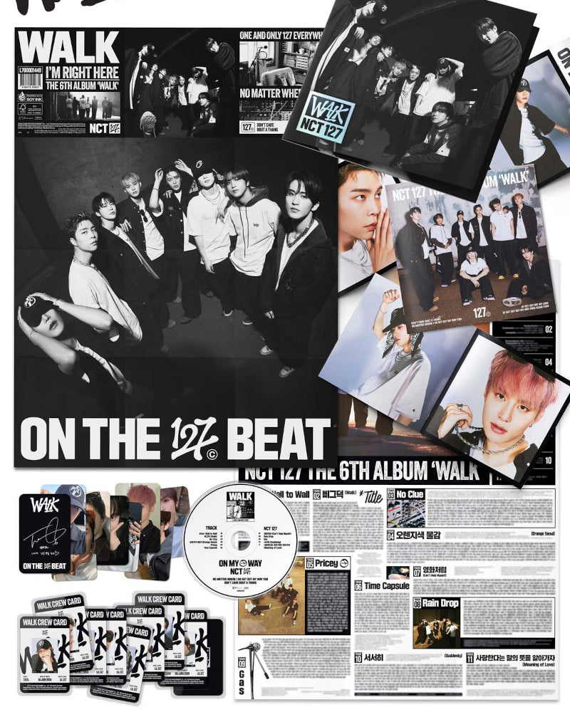 NCT 127 - 6TH FULL ALBUM [WALK] (Poster Ver.)