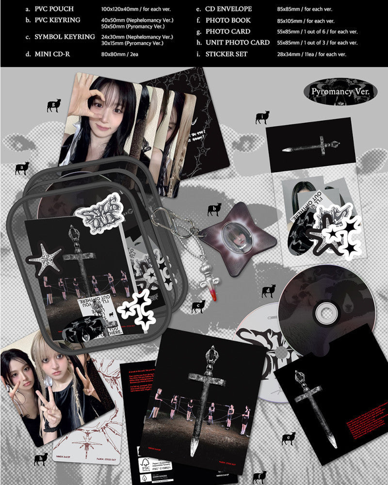 NMIXX - 3RD MINI ALBUM [Fe3O4: STICK OUT] (Limited Ver.) (2 Versions)