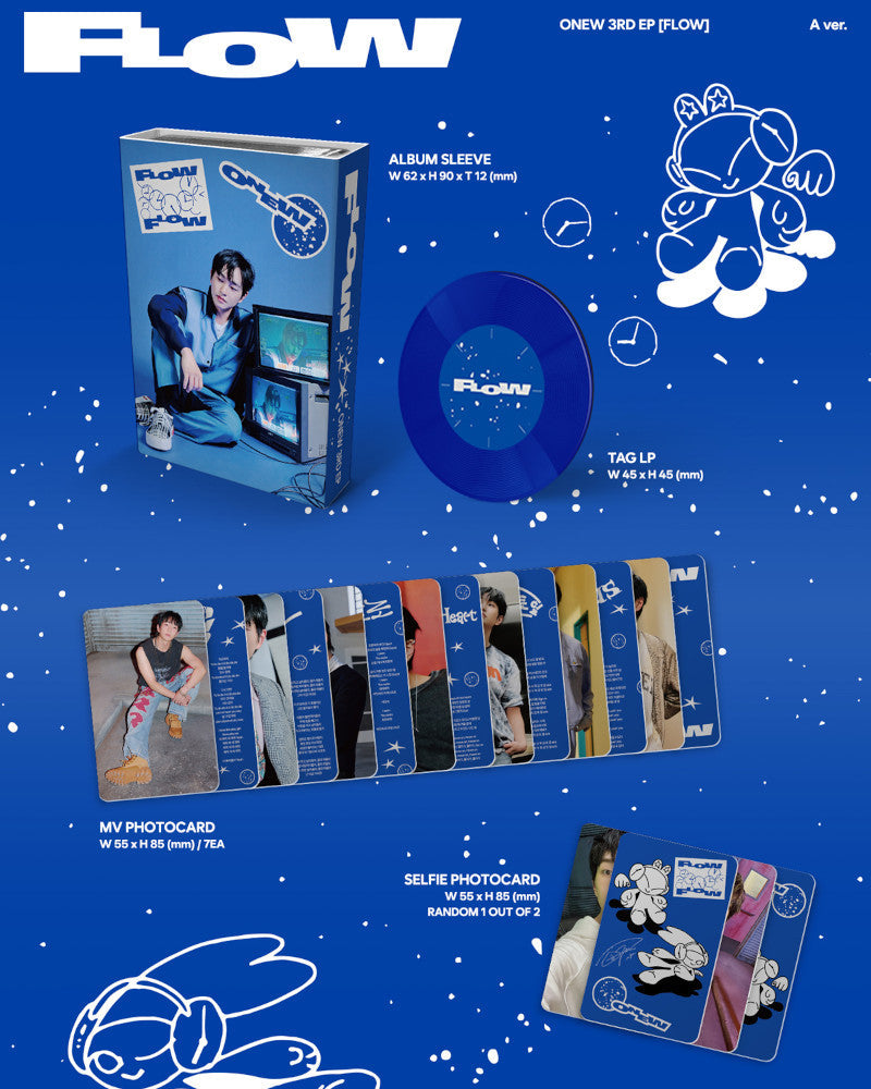 ONEW (SHINee) - 3RD MINI ALBUM [FLOW] (NEMO Ver.) (3 Versions)