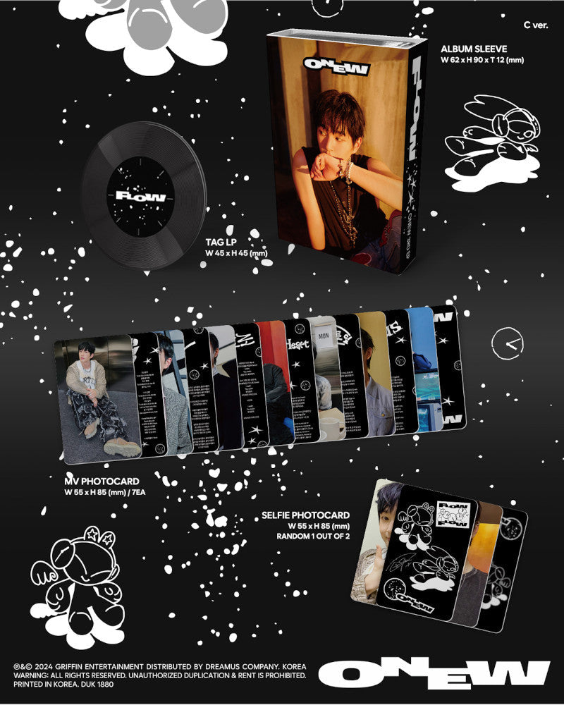 ONEW (SHINee) - 3RD MINI ALBUM [FLOW] (NEMO Ver.) (3 Versions)