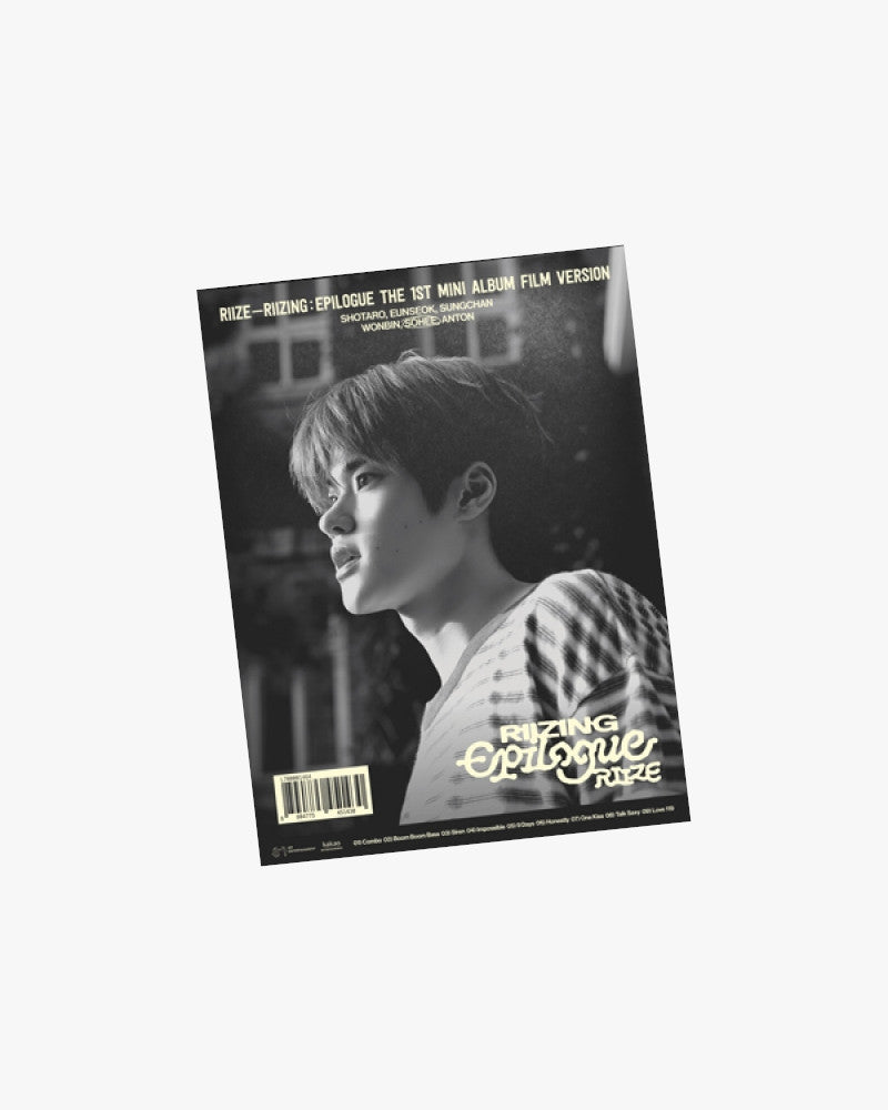 RIIZE - 1st Mini Album [RIIZING : Epilogue] (Film Ver.) (6 Versions)