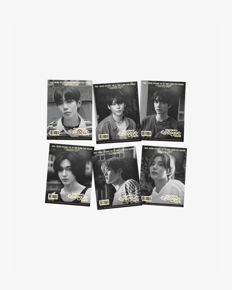RIIZE - 1st Mini Album [RIIZING : Epilogue] (Film Ver.) (6 Versions)