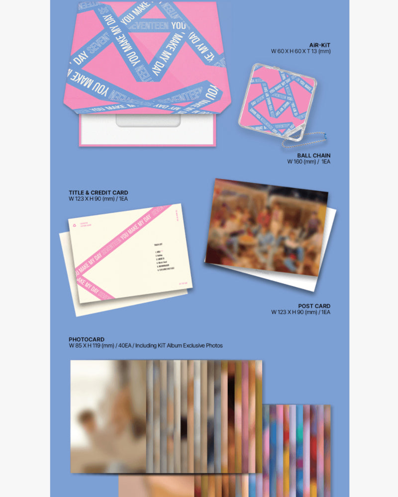 SEVENTEEN - 5TH MINI ALBUM [YOU MAKE MY DAY] (KiT Ver.)