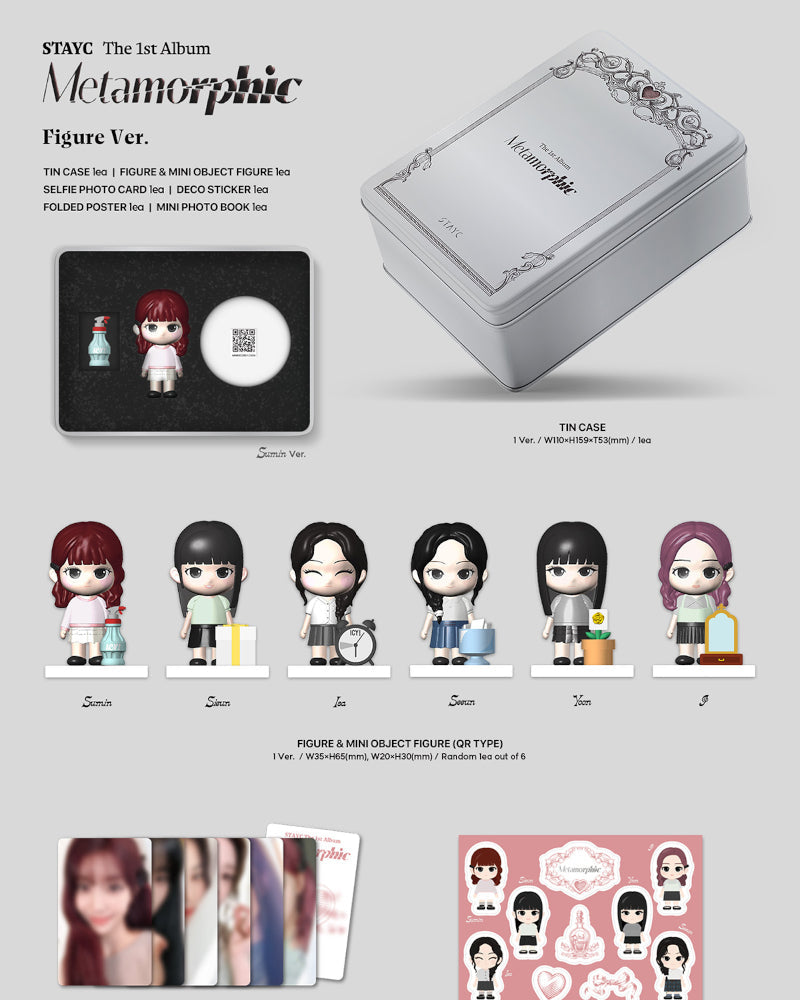 STAYC - 1ST FULL ALBUM [Metamorphic] (Figure Ver.) (LIMITED) (Random)