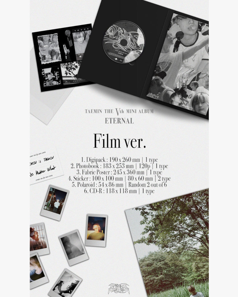 TAEMIN (SHINee) - 5TH MINI ALBUM [ETERNAL] (Film Ver.)