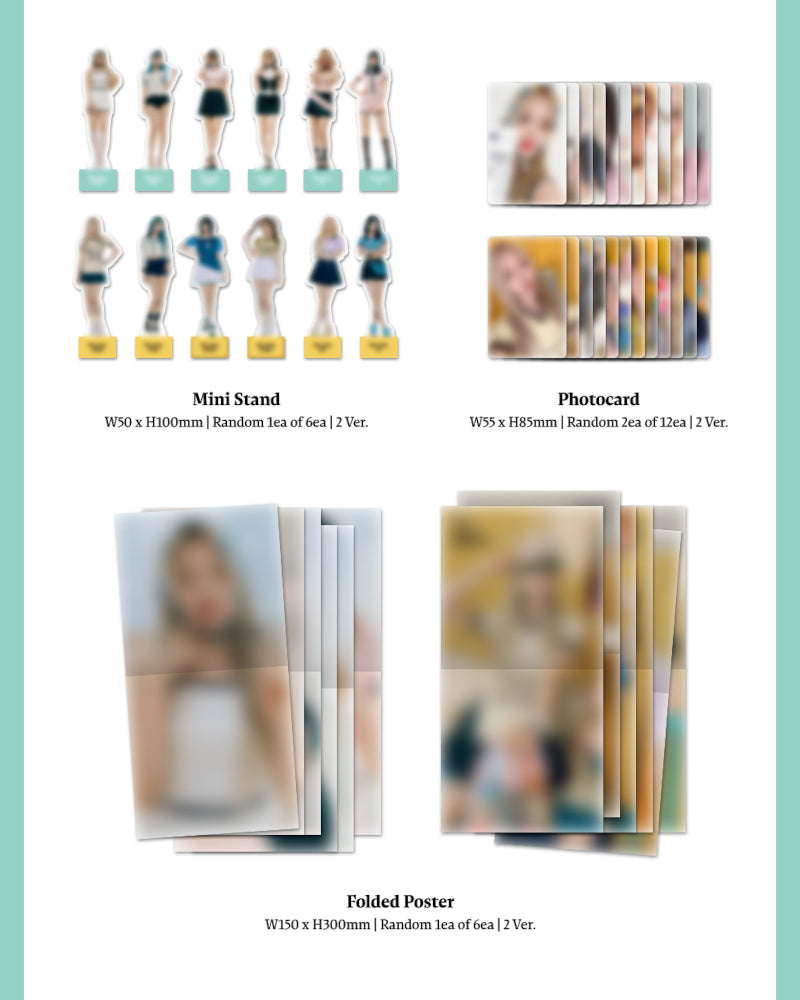 Weeekly - 6TH MINI ALBUM [Bliss] (2 Versions)