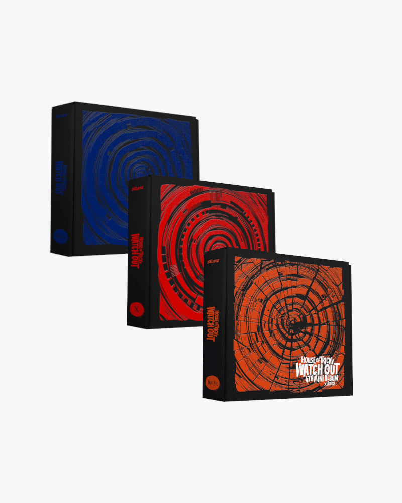 xikers - 4TH MINI ALBUM [HOUSE OF TRICKY : WATCH OUT] (3 Versions)