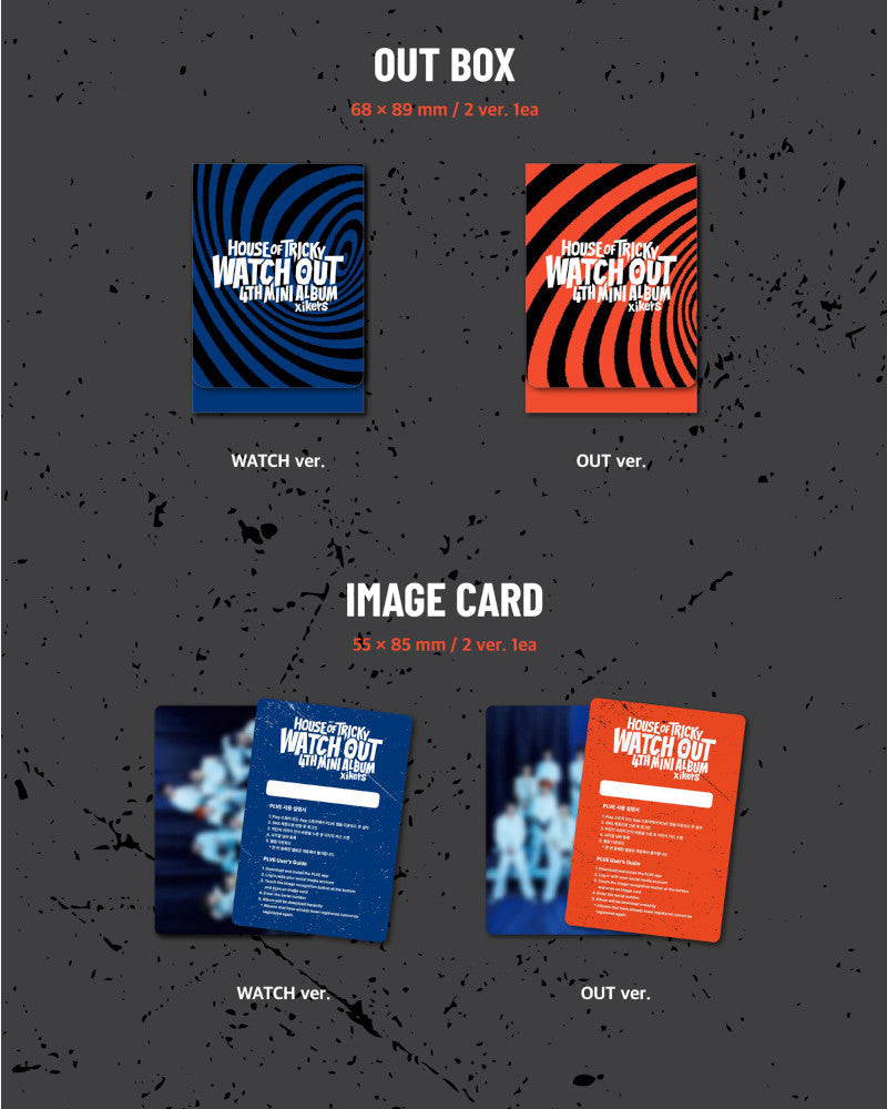 xikers - 4TH MINI ALBUM [HOUSE OF TRICKY : WATCH OUT] (PLVE Ver.) (2 Versions)