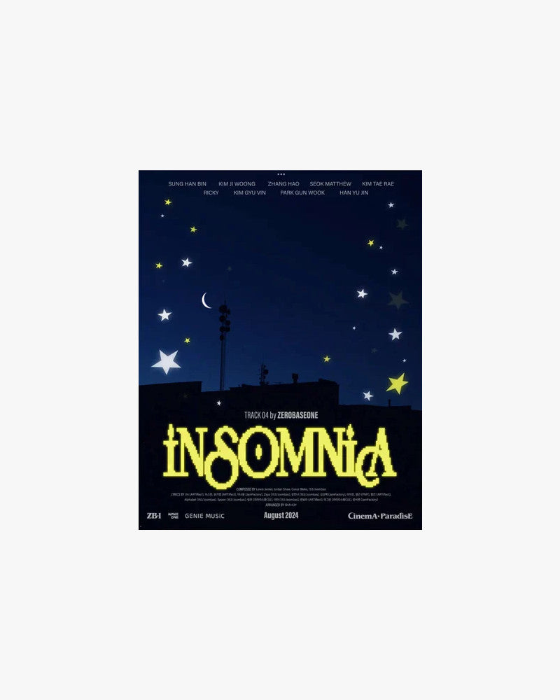 ZEROBASEONE - 4TH MINI ALBUM [CINEMA PARADISE] (ZEROSE Ver.) (7 Versions)