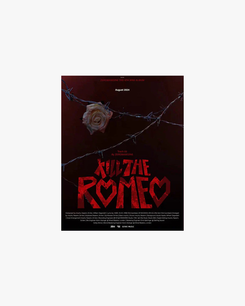 ZEROBASEONE - 4TH MINI ALBUM [CINEMA PARADISE] (ZEROSE Ver.) (7 Versions)